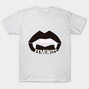 Vampire feminist. T-Shirt